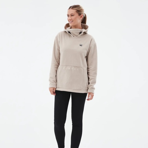 Montec Women's Tan Hoodie - Picture 2 of 9